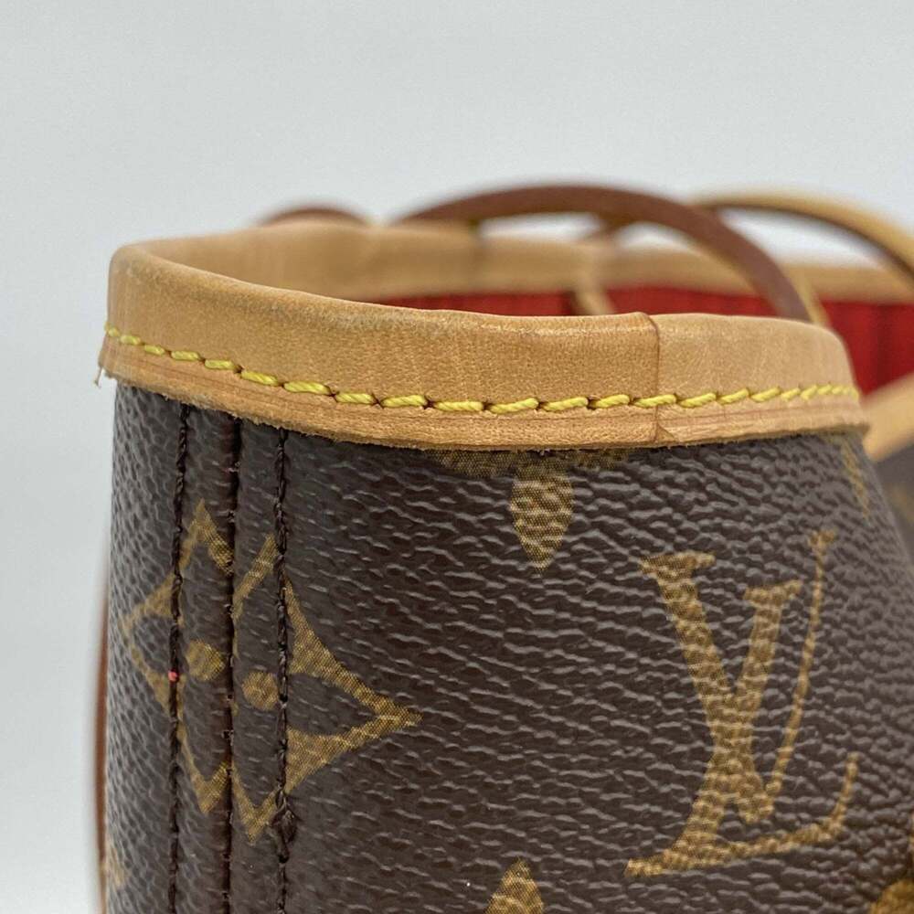 LOUIS VUITTON Brown Monogram Neverfull MM Tote Bag - Picture 7 of 15